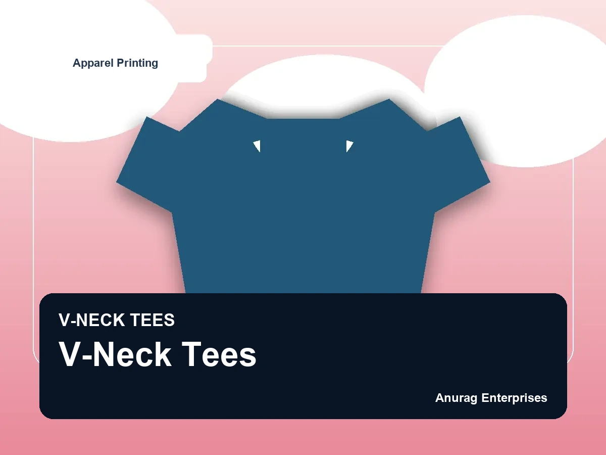 V-Neck Tees by Anurag Enterprises