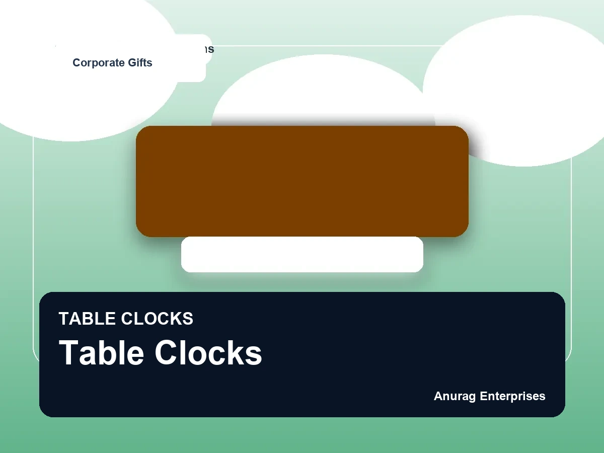 Table Clocks by Anurag Enterprises