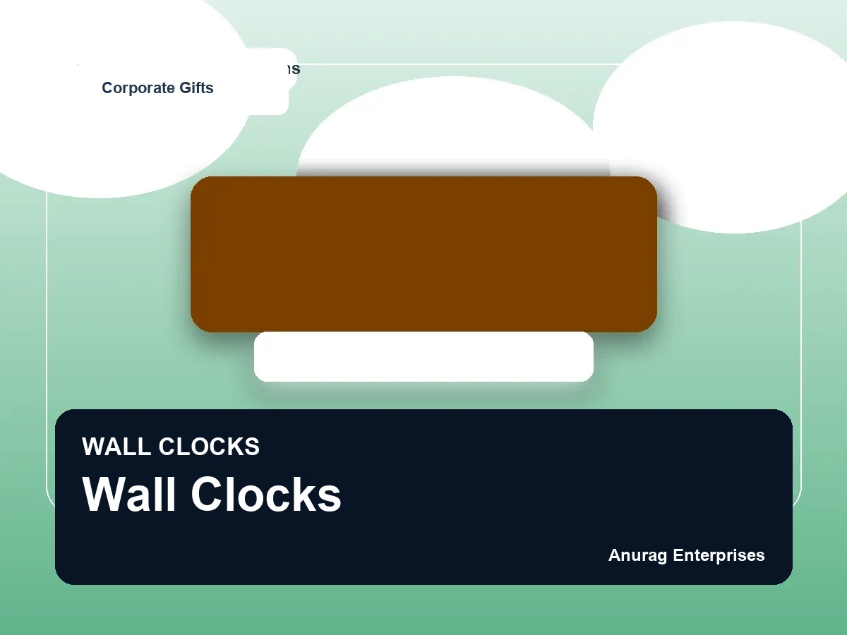Wall Clocks by Anurag Enterprises