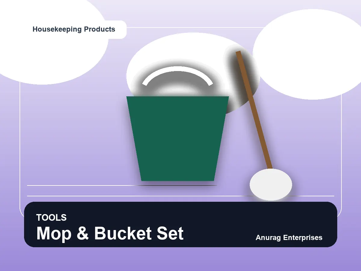 Mop &amp; Bucket Set by Anurag Enterprises