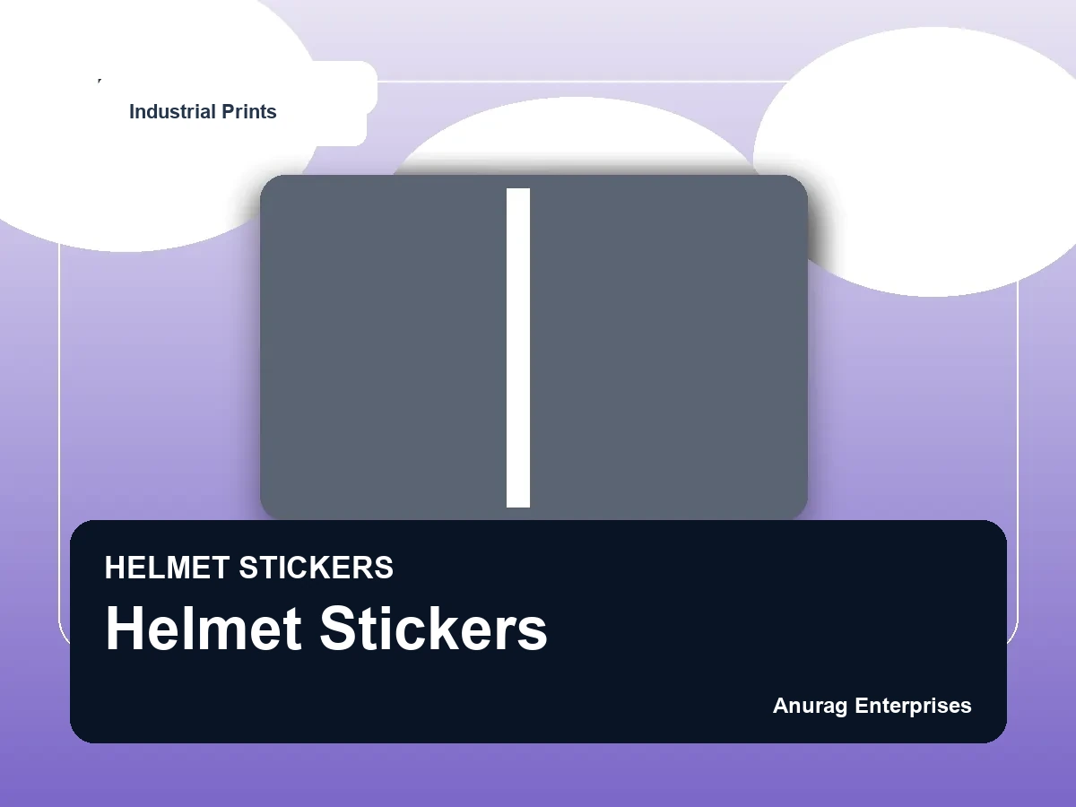 Helmet Stickers by Anurag Enterprises