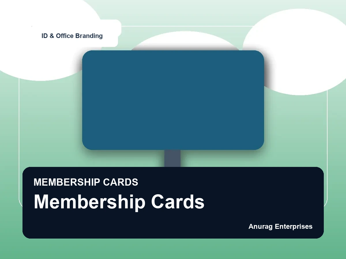 Membership Cards by Anurag Enterprises