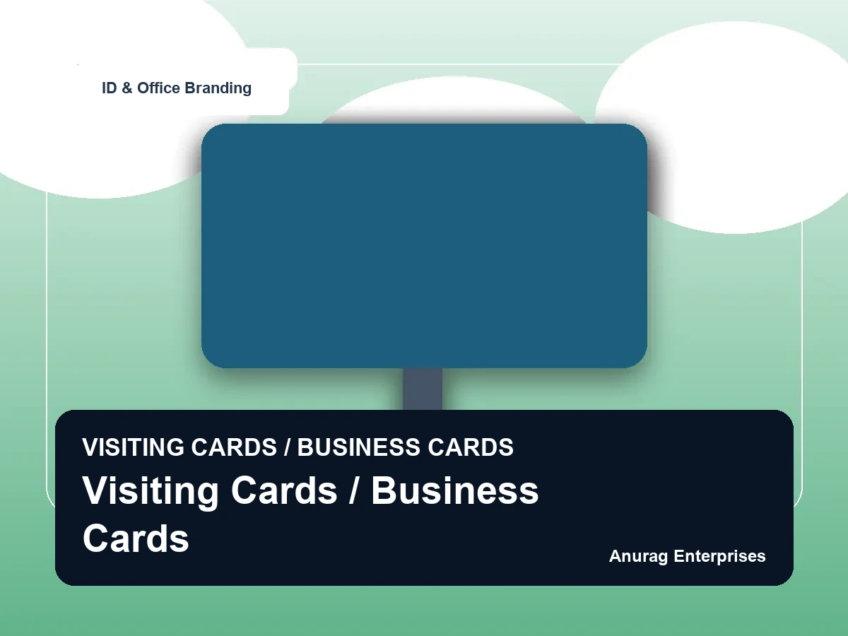 Visiting Cards / Business Cards by Anurag Enterprises