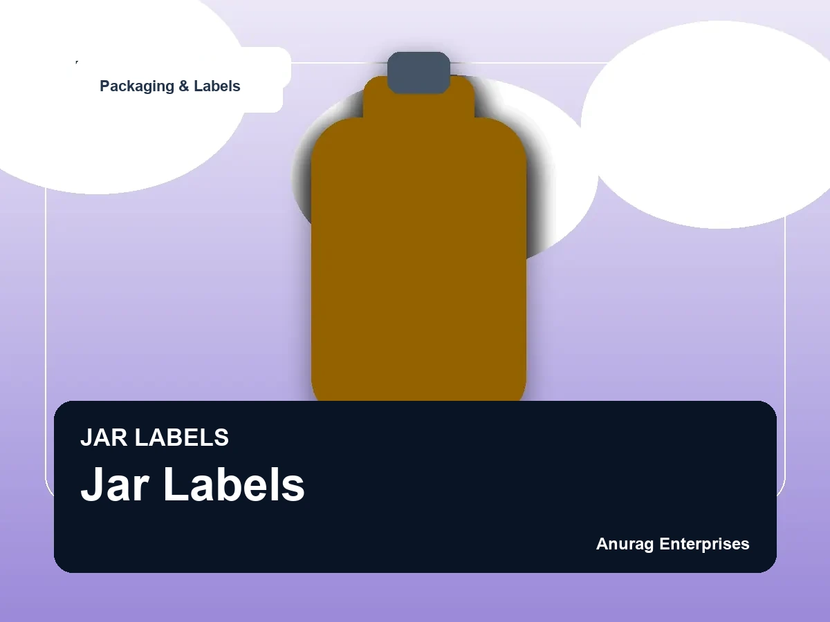 Jar Labels by Anurag Enterprises