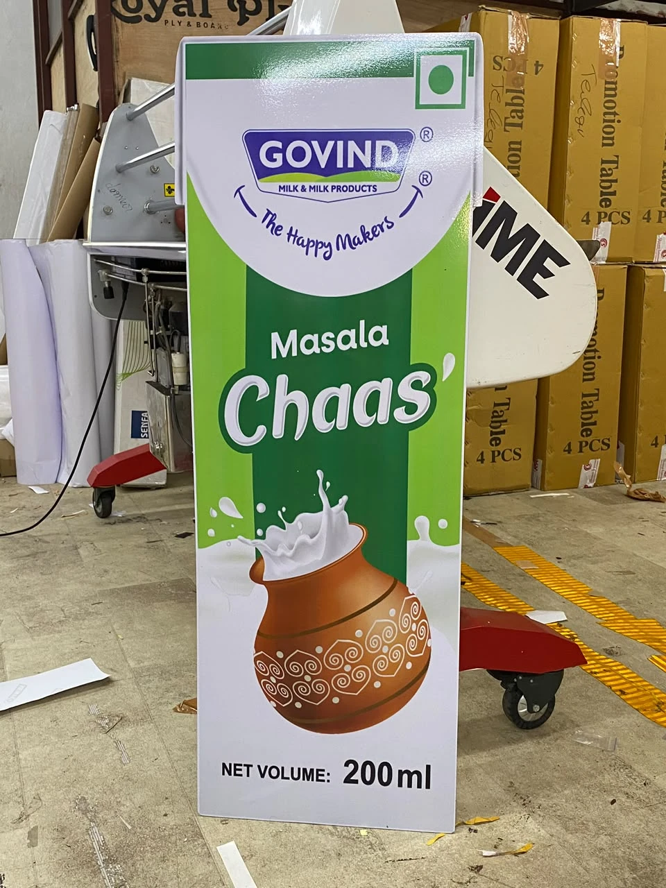 Masala Chaas Product Standee by Anurag Enterprises