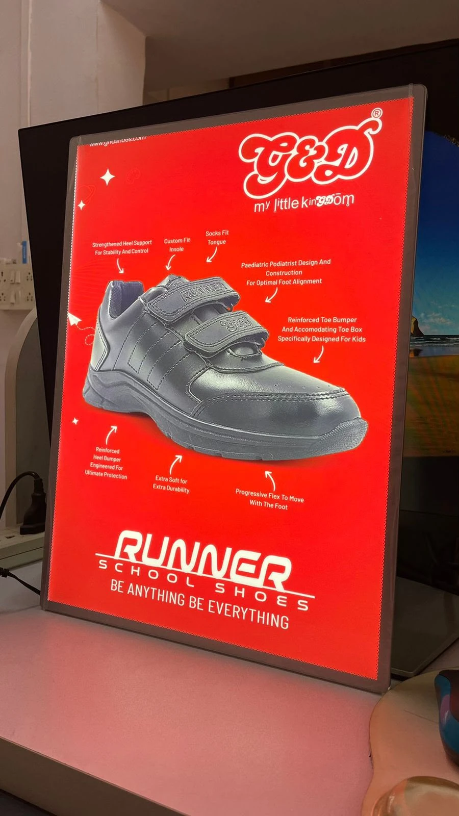 Runner Shoe Standee by Anurag Enterprises