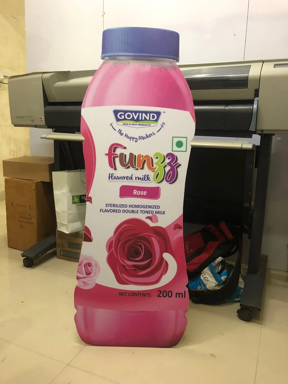 Rose Lassi Product Standee by Anurag Enterprises