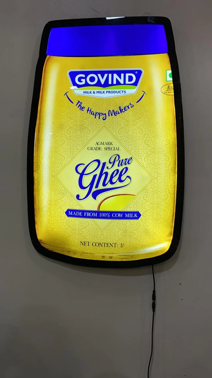 Ghee Tin Display Standee by Anurag Enterprises