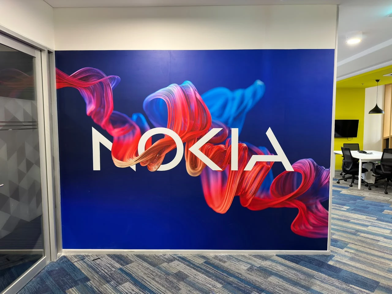Nokia Wall Branding by Anurag Enterprises