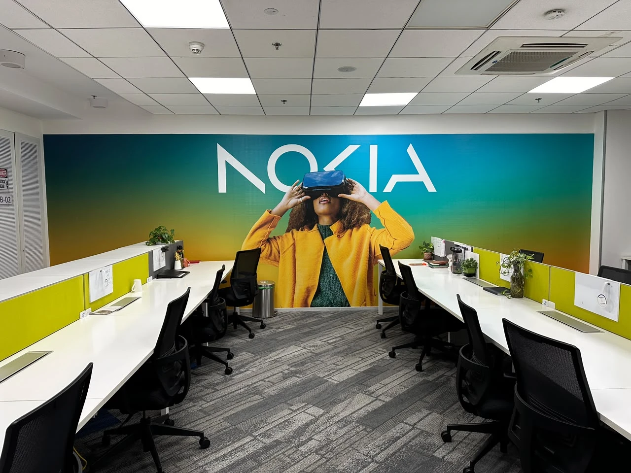 Nokia Meeting Room Branding by Anurag Enterprises