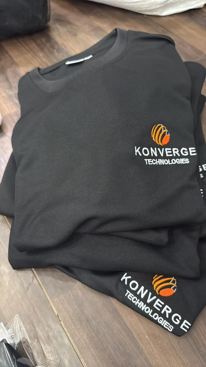Konverge Branded T-Shirt by Anurag Enterprises